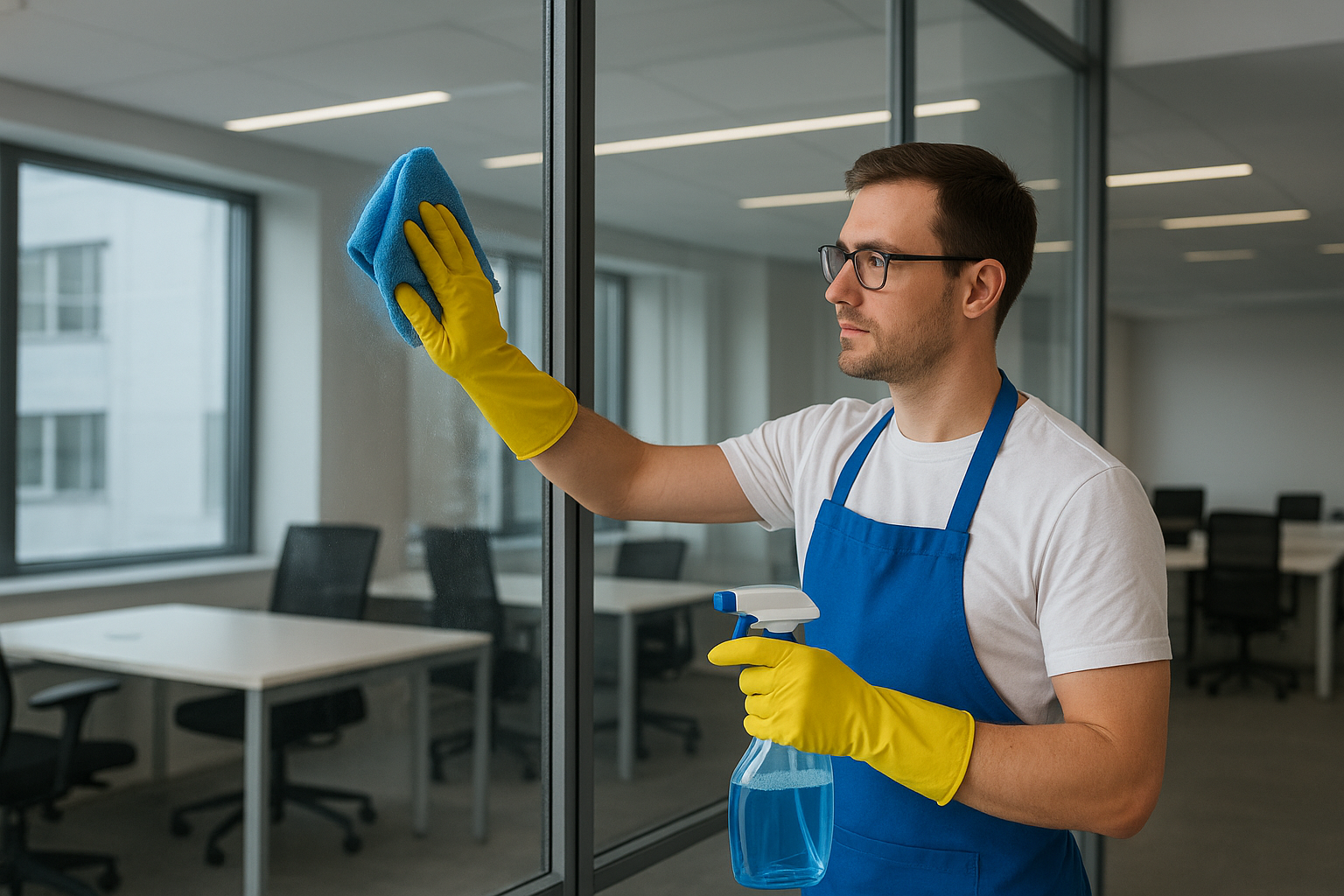 Glass Cleaning photo by ChatGPT